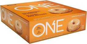 img 2 attached to ONE Protein Bars Maple Glazed Doughnut - Gluten-Free 20g Protein Bar, Low Sugar Snack for High Protein Diets (12-Pack, 2.12 oz)