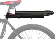 🚲 bicyclestore rear bike rack: adjustable aluminum alloy carrier with quick release for mountain & road bicycles - 20lbs capacity logo