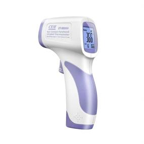 img 1 attached to 🌡️ CEM DT-8806H Infrared Forehead Thermometer for Adults and Kids—Highly Efficient Temperature Monitoring