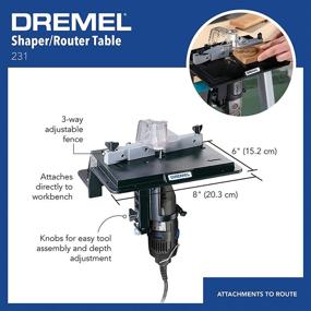 img 3 attached to 🪚 Dremel 231 Shaper Router Table: Optimize Your Woodworking with Precision and Ease