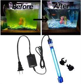img 4 attached to 🌊 Submersible Green Algae Clear Light 5W for Aquarium Water Cleaning, Fish Tank, Sump Pump, and Swim Pool