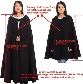 img 2 attached to GRACEART Womens Hoodie Woolen Costume Women's Clothing