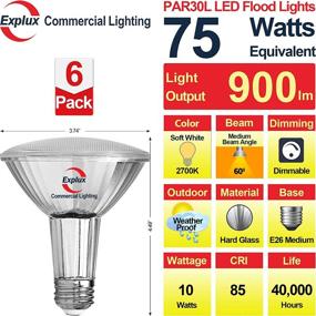 img 3 attached to 💡 Enhance Your Lighting Experience with Explux Classic Full Glass Dimmable Equivalent