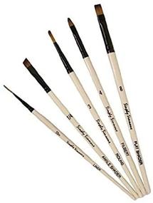 img 1 attached to 💡 Efficient Robert Simmons Simply Simmons Value Brush Sets (Set of 5) - Grab Your Go-To Set!