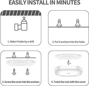 img 2 attached to 🔧 WhitePoplar Smart Cabinet Stairs – Kitchen and Laundry Activation System