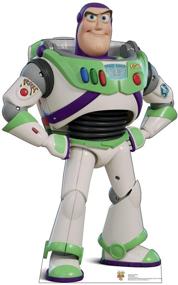img 4 attached to 🚀 Buzz Lightyear Life Size Cardboard Cutout Standup - Toy Story 4 (2019 Film) by Advanced Graphics: Perfect for Disney Pixar Fans!