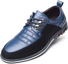 img 4 attached to COSIDRAM Men's Comfortable Loafers Sneakers: Ideal Business Footwear