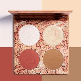 img 1 attached to ELLESY Highlighter & Contour Palette: Highly Pigmented Blush & Facial Contouring Makeup Palette - Cruelty-Free