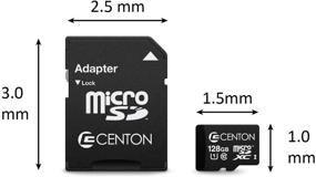 img 3 attached to 💾 128 ГБ Centon S1-MSDXU1-128G MP Essential Micro SDXC карта, UHS1