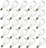 monkeydg 25 pack replacement bulbs ul outdoor logo