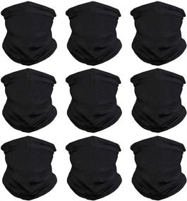 img 2 attached to 🧣 Versatile VCZUIUC Headwear Bandana: Multi-Functional Head Wrap, Face Scarf, Mask, Neck Warmer, Balaclava for Sports