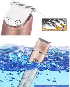 img 1 attached to 🧔 JINDIN Rose Gold Hair Clipper for Men - Mustache, Beard, Nose, Ear, Facial, Body Grooming and Hair Cutting Machine - Suitable for Adults, Men, and Kids