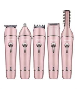 img 3 attached to 🧔 JINDIN Rose Gold Hair Clipper for Men - Mustache, Beard, Nose, Ear, Facial, Body Grooming and Hair Cutting Machine - Suitable for Adults, Men, and Kids