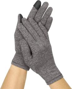 img 4 attached to 🧤 Relieve Carpal Tunnel & Arthritis with Vive Full Compression Gloves