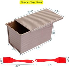 img 3 attached to Pullman Bakeware Silicone Basting Corrugated