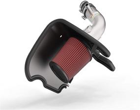 img 4 attached to 🚀 K&amp;N Cold Air Intake Kit: Performance Boost Guaranteed, Enhances Horsepower: Compatible with 2017-2019 Chevy Cruze, 1.4L L4 Engine, Part Number: 69-4537TS