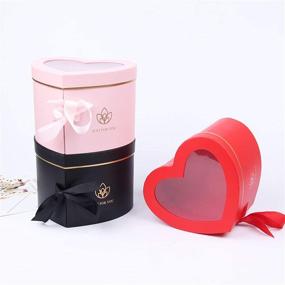 img 3 attached to Heart Shaped Packaging Cardbord Accessories Cosmetics