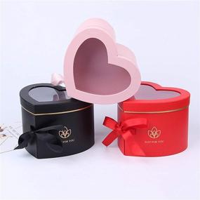 img 2 attached to Heart Shaped Packaging Cardbord Accessories Cosmetics