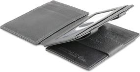 img 4 attached to 👝 Garzini Magic Wallet Leather Magistrale: Sleek Men's Accessories for Wallets, Card Cases & Money Organizers