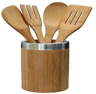 home basics 5 piece bamboo tool logo