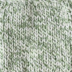 img 1 attached to 🧶 Lily Sugar'n Cream Super Size Twists Green Twists Yarn, 3 oz (1 Ball)