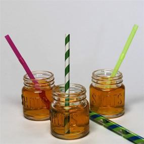 img 2 attached to 🍹 Mason Jar Shot Glass Set of 12 - 2 Ounce with Leak-Proof Lids, Ideal for Shots, Drinks, Favors, Candles, and Crafts