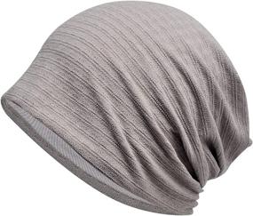 img 3 attached to 🧢 Jemis Women's Baggy Slouchy Beanie Chemo Cap: Ideal for Cancer Patients