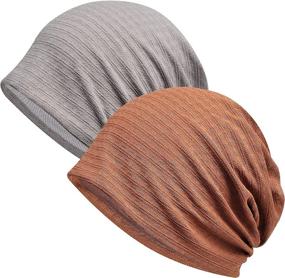 img 4 attached to 🧢 Jemis Women's Baggy Slouchy Beanie Chemo Cap: Ideal for Cancer Patients