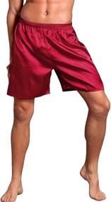 img 2 attached to 🩲 Comfort and style combined: Boxers Shorts Sleepwear Pajama Underwear - Men's Clothing and Sleep & Lounge