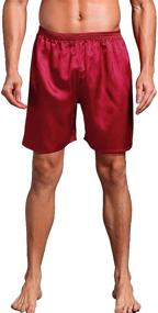 img 4 attached to 🩲 Comfort and style combined: Boxers Shorts Sleepwear Pajama Underwear - Men's Clothing and Sleep & Lounge