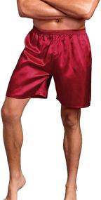 img 3 attached to 🩲 Comfort and style combined: Boxers Shorts Sleepwear Pajama Underwear - Men's Clothing and Sleep & Lounge