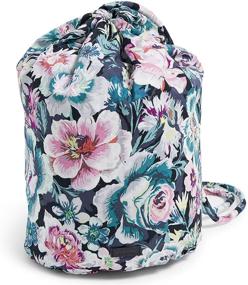 img 2 attached to 💼 Stylish and Practical: Vera Bradley Women's Cotton Toiletry Bag - The Perfect Travel Accessory