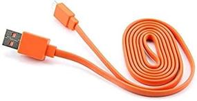 img 3 attached to 🔌 High-Quality Red Flat Charging Power Cable Cord for JBL Charge/Flip/Pulse/Clip/Micro II/Trip/Charge 2 Plus Speakers UE Booms (NOT for Newer JBL Models)