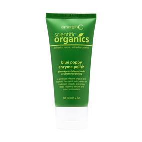 img 4 attached to 🌸 emerginC Scientific Organics Blue Poppy Enzyme Brightening Polish - Exfoliating Face Scrub - Removes Dead Skin Cells, Smoothes Texture + Tone (2 oz, 60 ml)