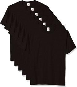 img 4 attached to 👕 Hanes Comfortsoft T Shirt Black X Large: Premium Men's Clothing in T-Shirts & Tanks - Ultimate Comfort and Style!