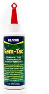 beacon gem tac permanent adhesive 4 ounce logo