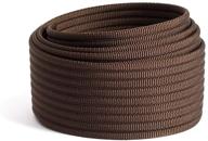 grip6 36in mocha belt strap logo