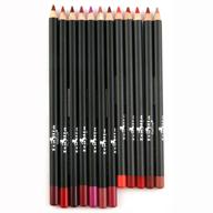 💄 enhance your lips with the 12pc italia deluxe ultra fine lip liner set, featuring 12 stunning colors logo