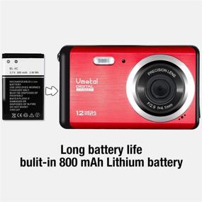 img 1 attached to 📷 Mini Digital Camera, Vmotal 2.8 inch LCD HD Camera for Kids, Children, Teens, Beginners - Point and Shoot, Rechargeable, Video Recording, Students Cameras - Ideal for Holiday, Birthday