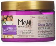 🧴 maui moisture shea butter hair mask 12oz - heal & hydrate - 2 pack (354ml) logo