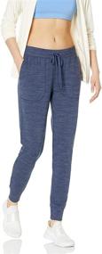 img 4 attached to 👖 Relaxed-Fit Jogger for Women by Amazon Essentials in Studio Terry