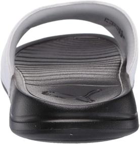 img 2 attached to Стильные и удобные: мужские шлепанцы PUMA Popcat Slide Sandal Black для спортивной активности.