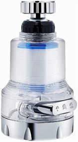 img 4 attached to 💦 Water-Saving Adjustable Splash Guard with Rotating and Replaceable Features