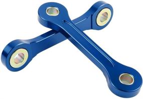 img 4 attached to 🔧 NICECNC Blue 4CM/1.57inch Rear Shock Absorber Lowering Suspension Drop Links Lower Kit - Compatible with Suzuki DRZ400/E/S/SM 2000-2021, Kawasaki KLX400 2000-2019