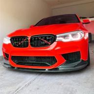 ikasus red grille insert trims for bmw f07 f10 f11 f18 logo