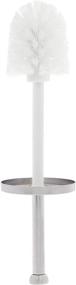 img 2 attached to Amazon Basics Round Bathroom Accessory Collection - Toilet Brush Holder (Small Size)