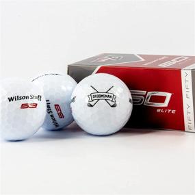 img 3 attached to 🏌️ Customized Groomsman Golf Balls - 12 Pack, Wilson, Personalized Designs for Groomsmen, Best Man, Ushers, Officiants