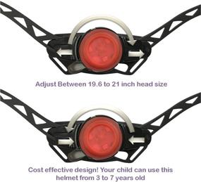 img 1 attached to 🚴 SG Dreamz Kids Helmet with Protective Gear – Adjustable for Ages 3-7: Perfect Gift Package for Multi-Sports Enthusiasts with LED Safety Light