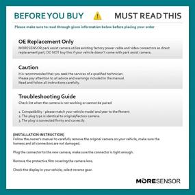 img 1 attached to Замена датчика MOREsensor 867900C020, совместима с 2014 годом, 2015 годом