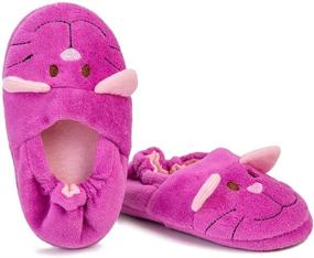 img 1 attached to 🐰 Cute and Cozy: Enteer Baby Girls' Rabbit Slipper for Adorable Little Feet